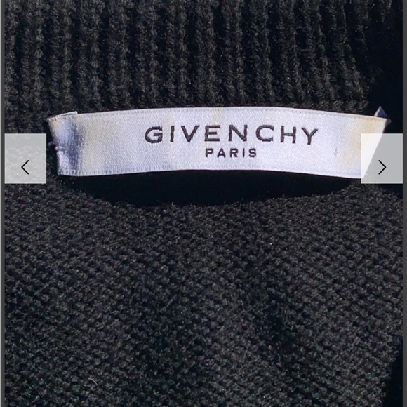 *Authentic* Wool Logo Intarsia Knit Sweater - Picture 3 of 4